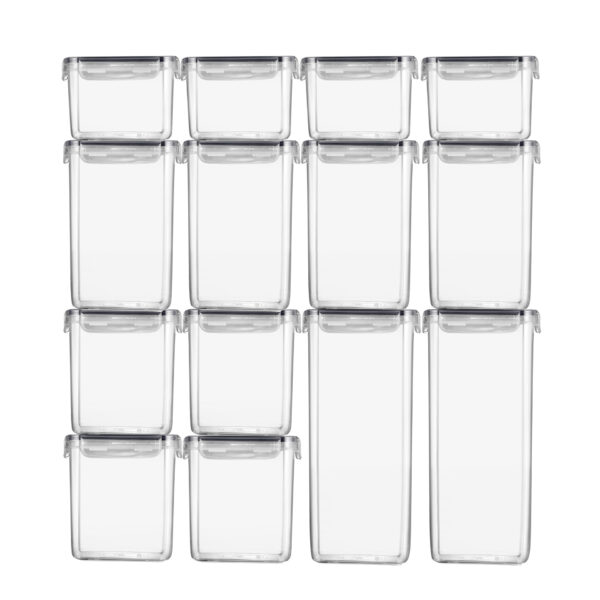 Cereals Kitchen Snacks Refrigerator Storage Box 24-piece Set - Image 4